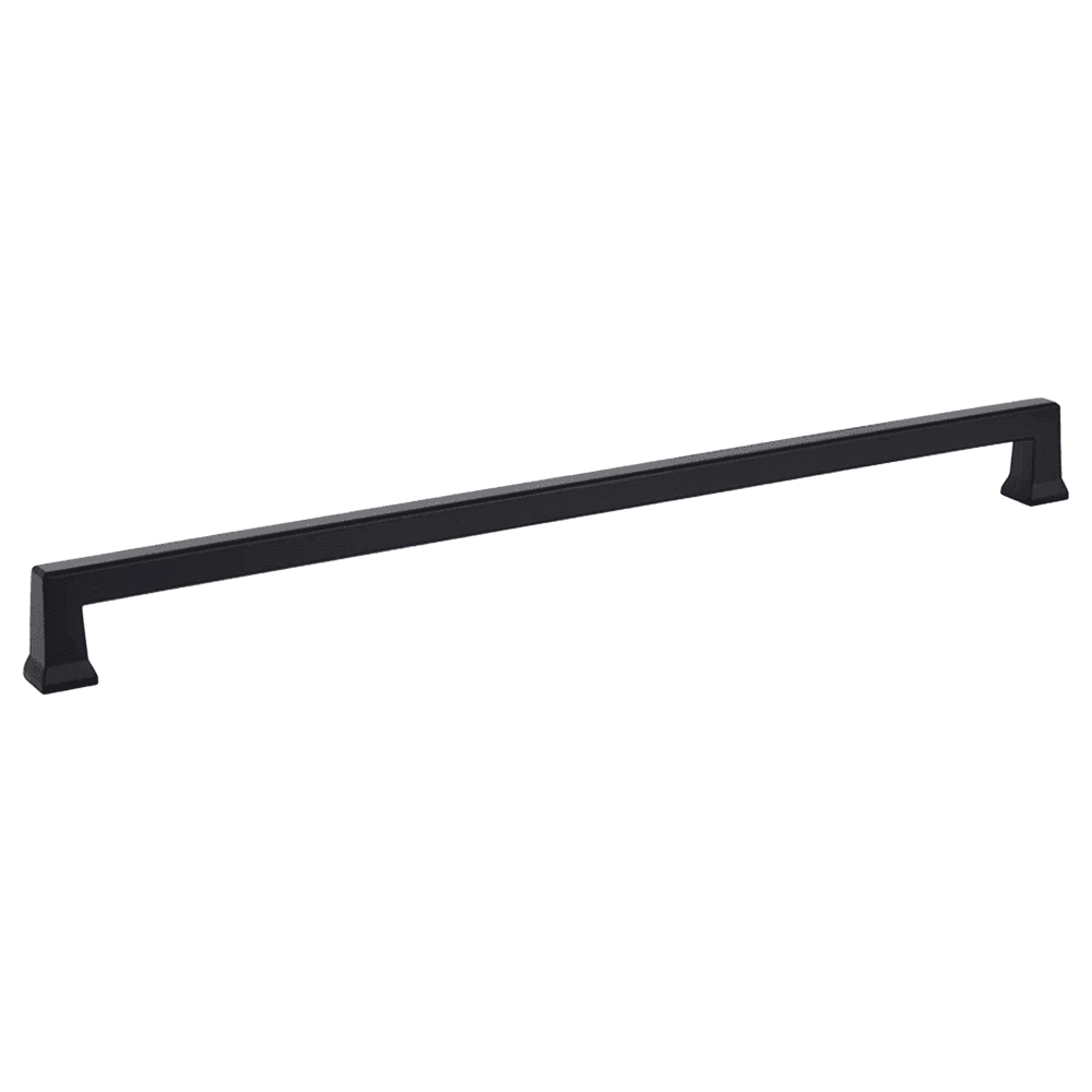 12" Alexander Cabinet Pull, Flat Black