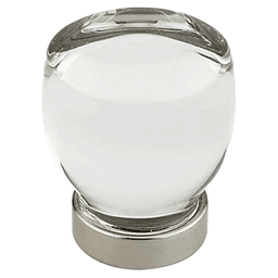 1-1/8" Juneau Cabinet Knob, Satin Nickel
