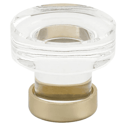 1-1/4" Grayson Cabinet Knob, Unlacquered Brass