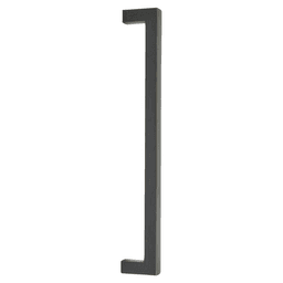 12" Rustic Modern Rectangular Appliance Pull, Medium Bronze