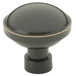 1-1/4" Brandt Cabinet Knob, Oil Rubbed Bronze