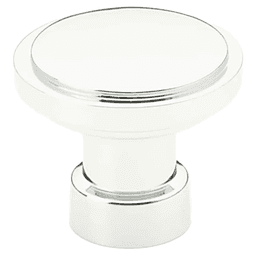 1-1/4" Haydon Cabinet Knob, Polished Chrome