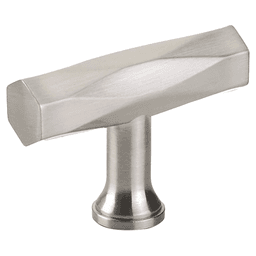 2" Tribeca Cabinet T-Knob, Polished Chrome