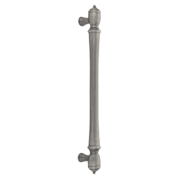 12" Spindle Back to Back Mounting Appliance Pull, Pewter
