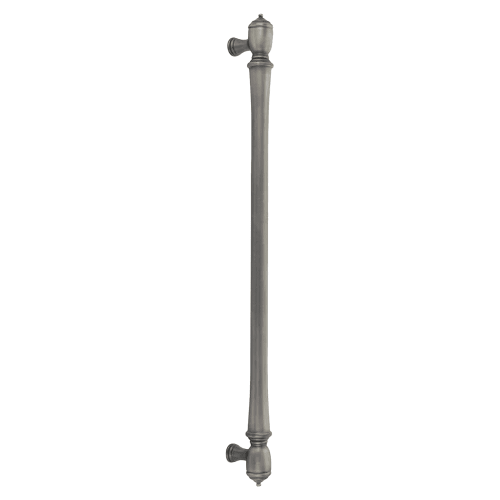 18" Spindle Back to Back Mounting Appliance Pull, Pewter