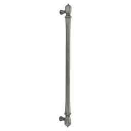 18" Spindle Back to Back Mounting Appliance Pull, Pewter