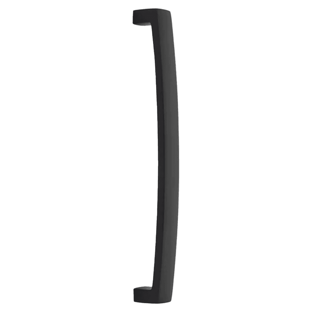 12" Bauhaus Back to Back Mounting Appliance Pull, Flat Black