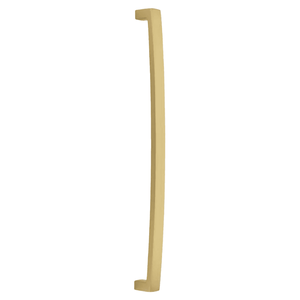 18" Bauhaus Back to Back Mounting Appliance Pull, Satin Brass