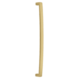 18" Bauhaus Back to Back Mounting Appliance Pull, Satin Brass