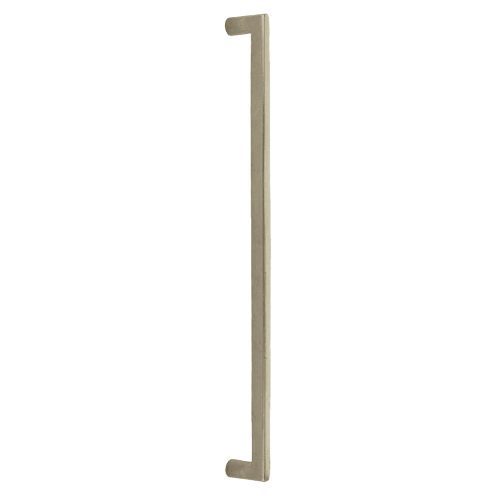 18" Rail Back to Back Mounting Appliance Pull, Tumbled White Bronze