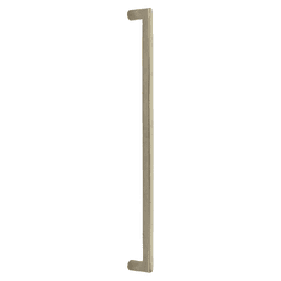18" Rail Back to Back Mounting Appliance Pull, Tumbled White Bronze