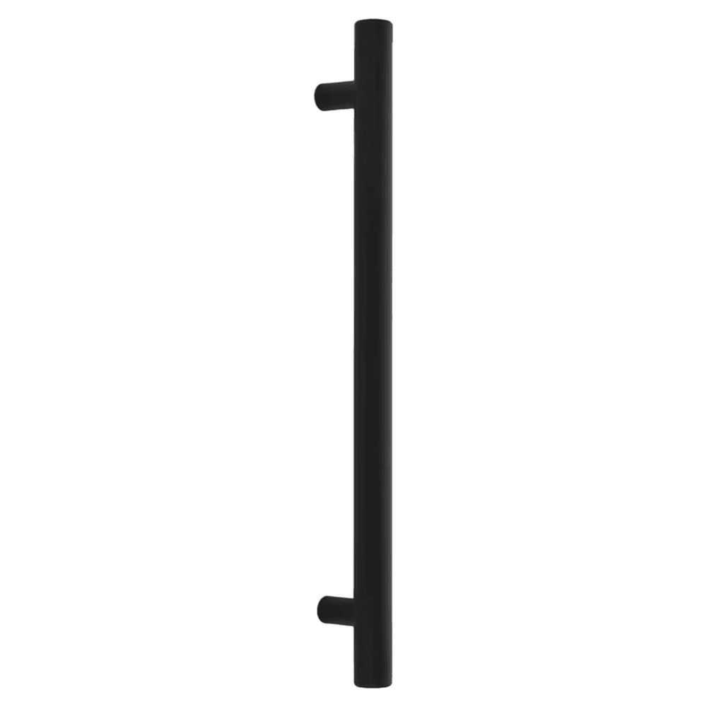 12" Bar Back to Back Mounting Appliance Pull, Flat Black