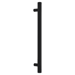 12" Bar Back to Back Mounting Appliance Pull, Flat Black