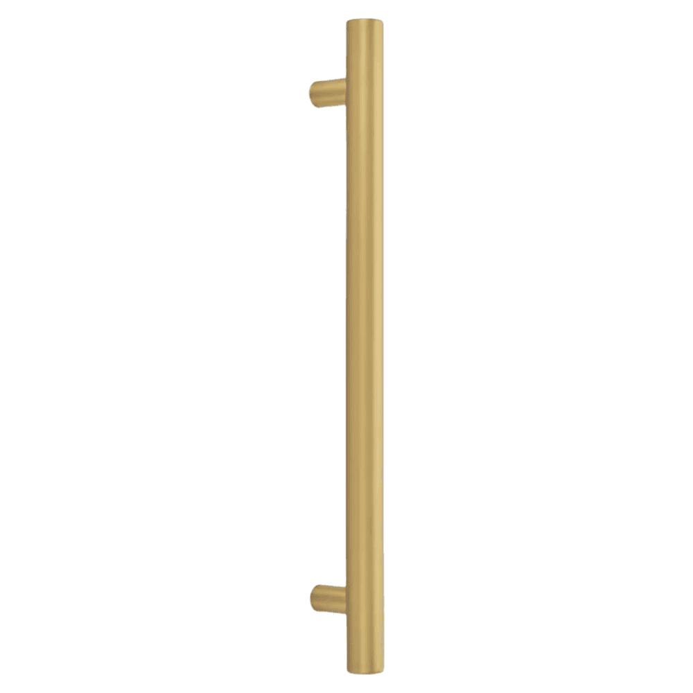 12" Bar Back to Back Mounting Appliance Pull, Satin Brass