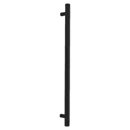 18" Bar Back to Back Mounting Appliance Pull, Flat Black