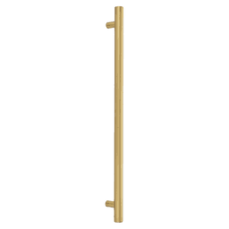 18" Bar Back to Back Mounting Appliance Pull, Satin Brass