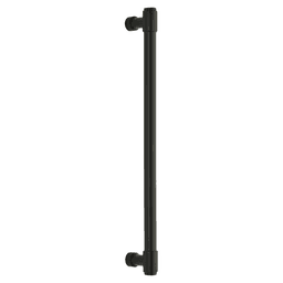 12" Jasper Concealed Surface Mounting Appliance Pull, Flat Black