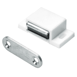 1000 Magnetic Catch, White 250/Box