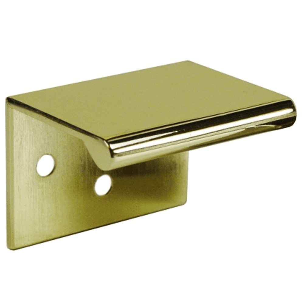 50mm Edge Pull, Polished Brass