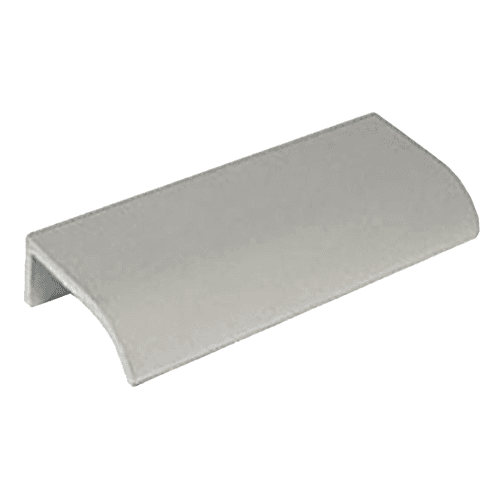 DP 6' No-Holes Drawer Pull, Satin Clear Anodized, 1/8" Width