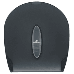 Georgia Pacific Jumbo Toilet Paper Dispenser, Translucent Smoke, 10-19/32" x 5-13/32" x 11-19/64"