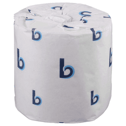 Boardwalk 2-Ply Standard Toilet Paper, 3" x 4" (96 Roll/Box)