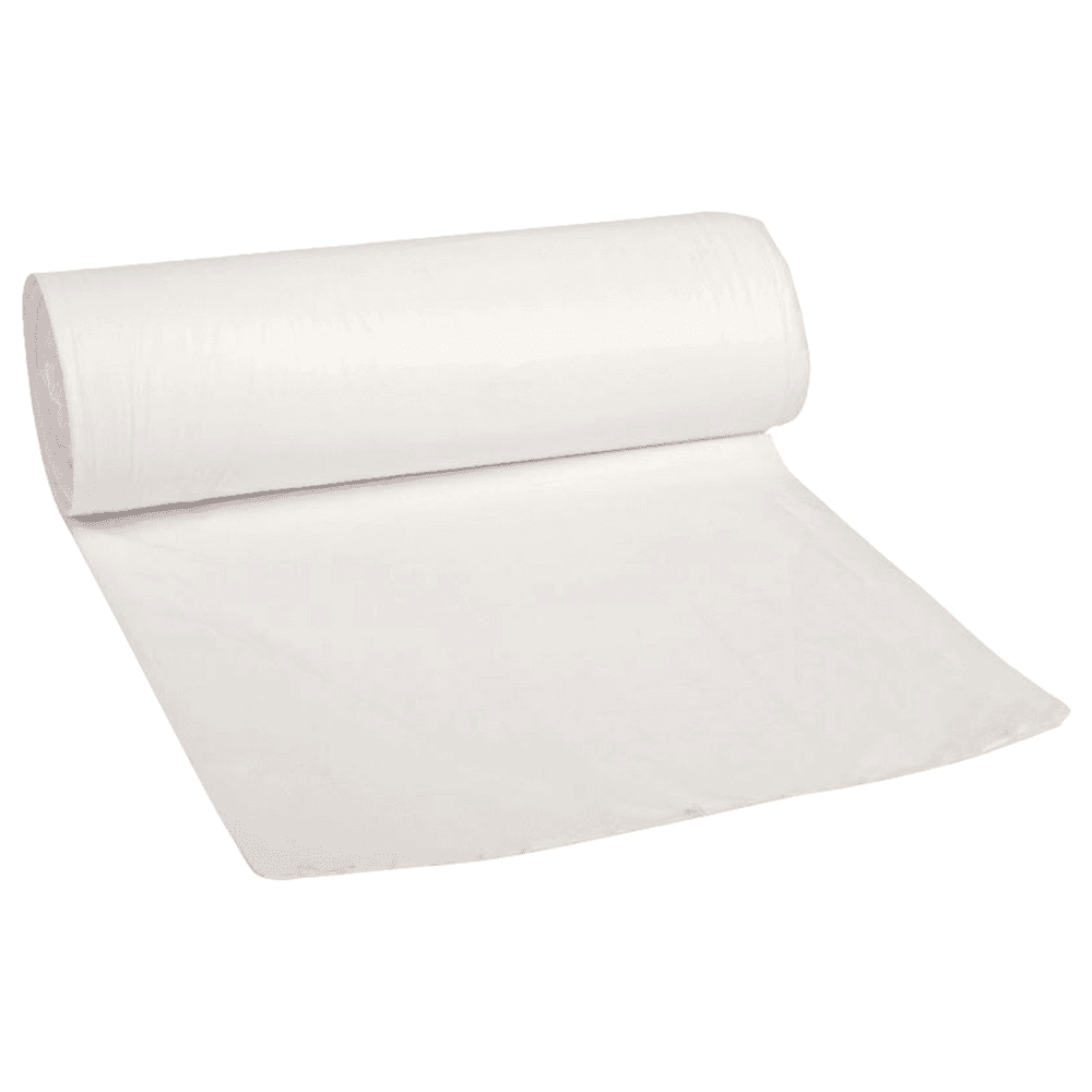 Boardwalk 55 Gallon High Density Repro Can Liner, White (100/Box)