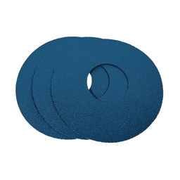 8" 80 Grit Edge Tech II Abrasive Discs, Aluminum Oxide, Bag of 10