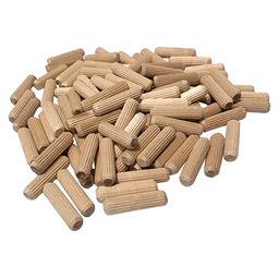 7/16" x 2" Multi-Grooved Dowel Pin, Box of 7000