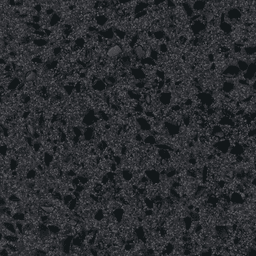 Solid Surface Sheet Color 501 Black Lava, 1/2" Thick 30" x 144