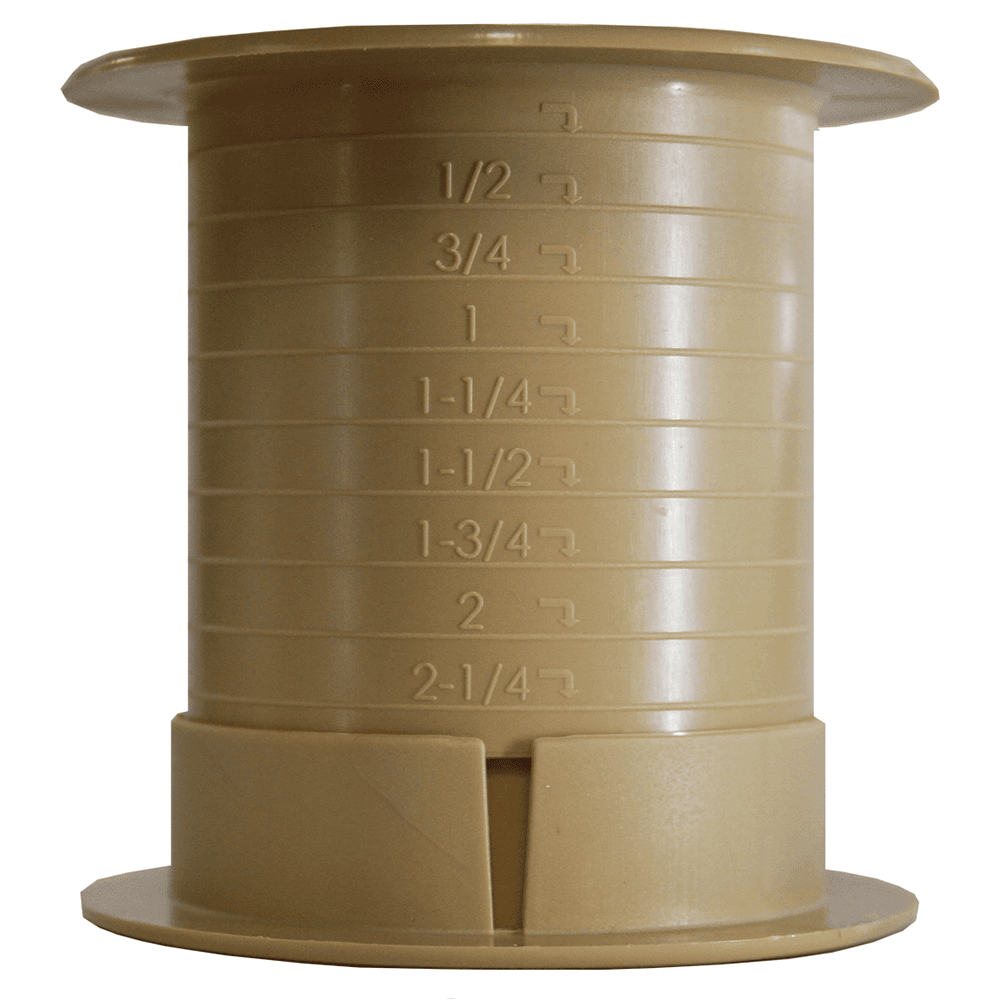 2-1/2" Dual Sided Grommet, Hardrock Maple