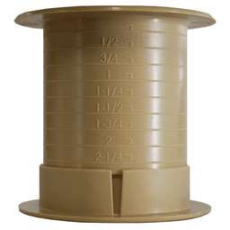 2-1/2" Dual Sided Grommet, Hardrock Maple