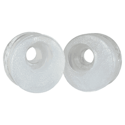 Euro Door Stop Bumper, Clear