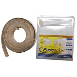 Peel & Stick PVC Edgebanding, White, 0.018" Thick 15/16" x 250' Roll