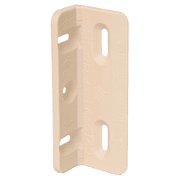 Kolbe Korner™ Nylon Mounting Bracket, Clear Maple, Pack of 50