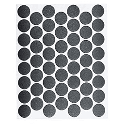 9/16" Screw Cover Cap, Fog Gray, PVC, Box of 265