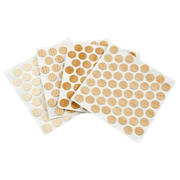 9/16" Screw Cover Cap, Golden Cherry, PVC, Box of 265