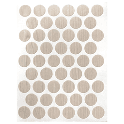 9/16" Screw Cover Cap, Light Oak, PVC, Box of 265