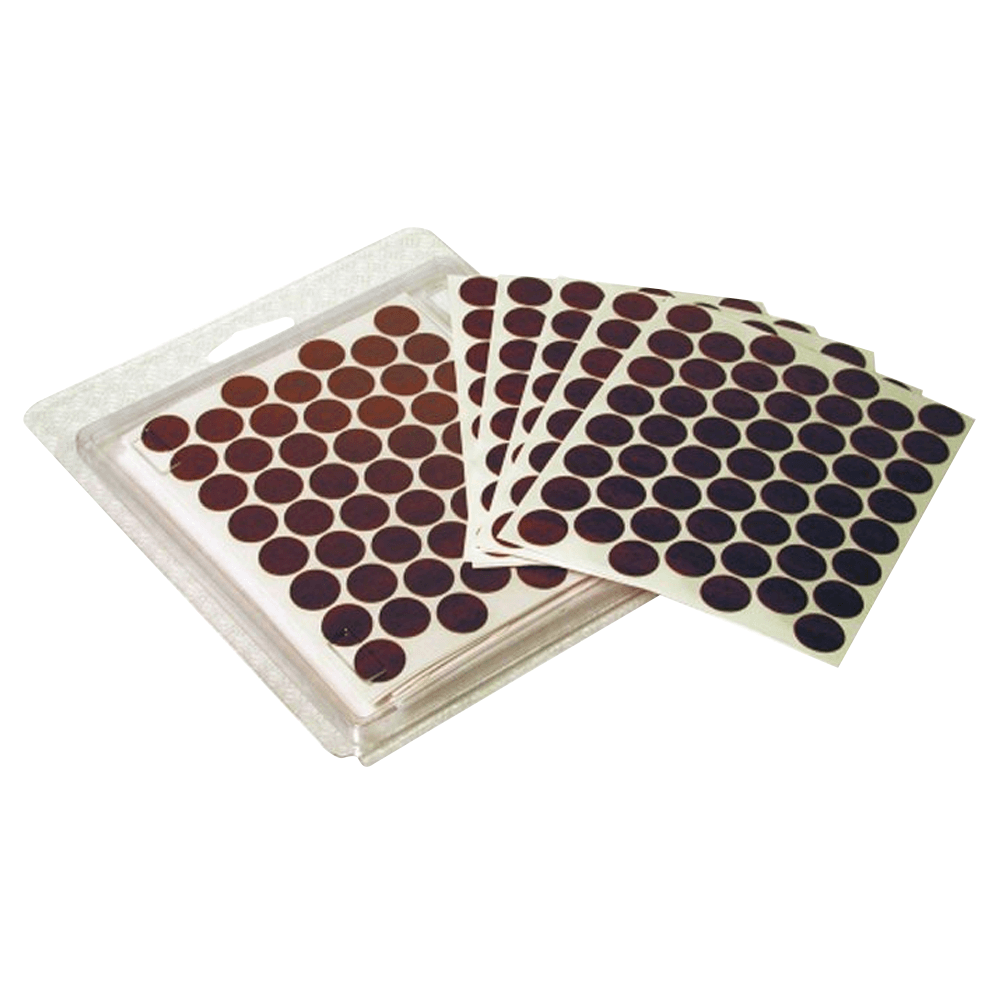 9/16" Screw Cover Cap, Natural Cherry, PVC, Box of 265