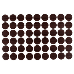 9/16" Screw Cover Cap, Presidential Walnut, PVC, Box of 265