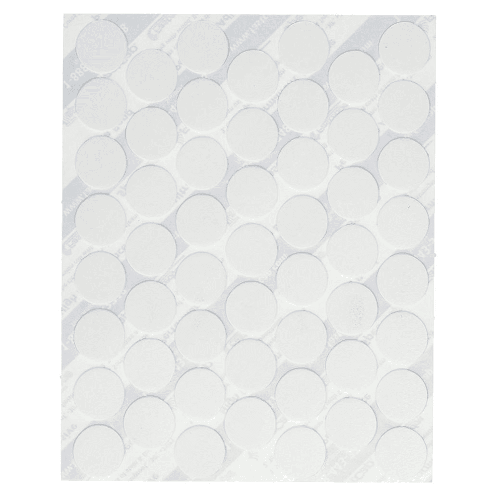 Castle Cover Cap, White, PVC, Box of 80