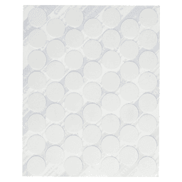 Castle Cover Cap, White, PVC, Box of 80