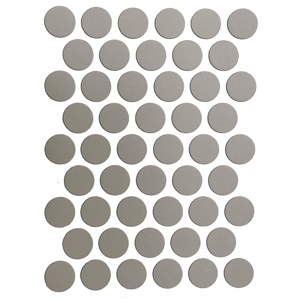9/16" Cover Cap, Fog Gray, PVC, Box of 5