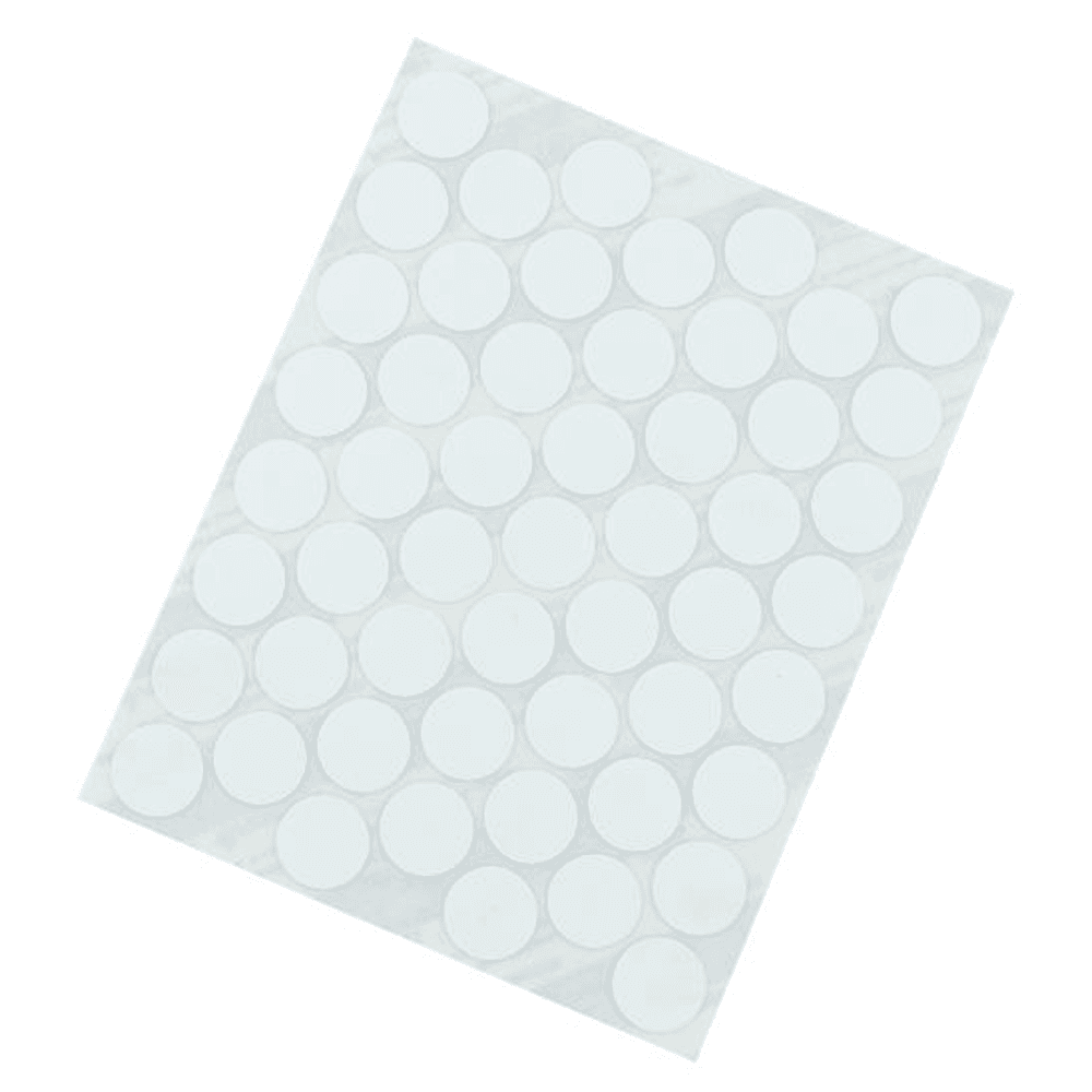 3/8" FastCap Cover Cap, White, PVC, Box of 1800