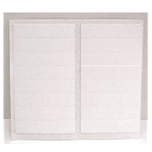 Castle Cover Cap, White, PVC, Box of 320