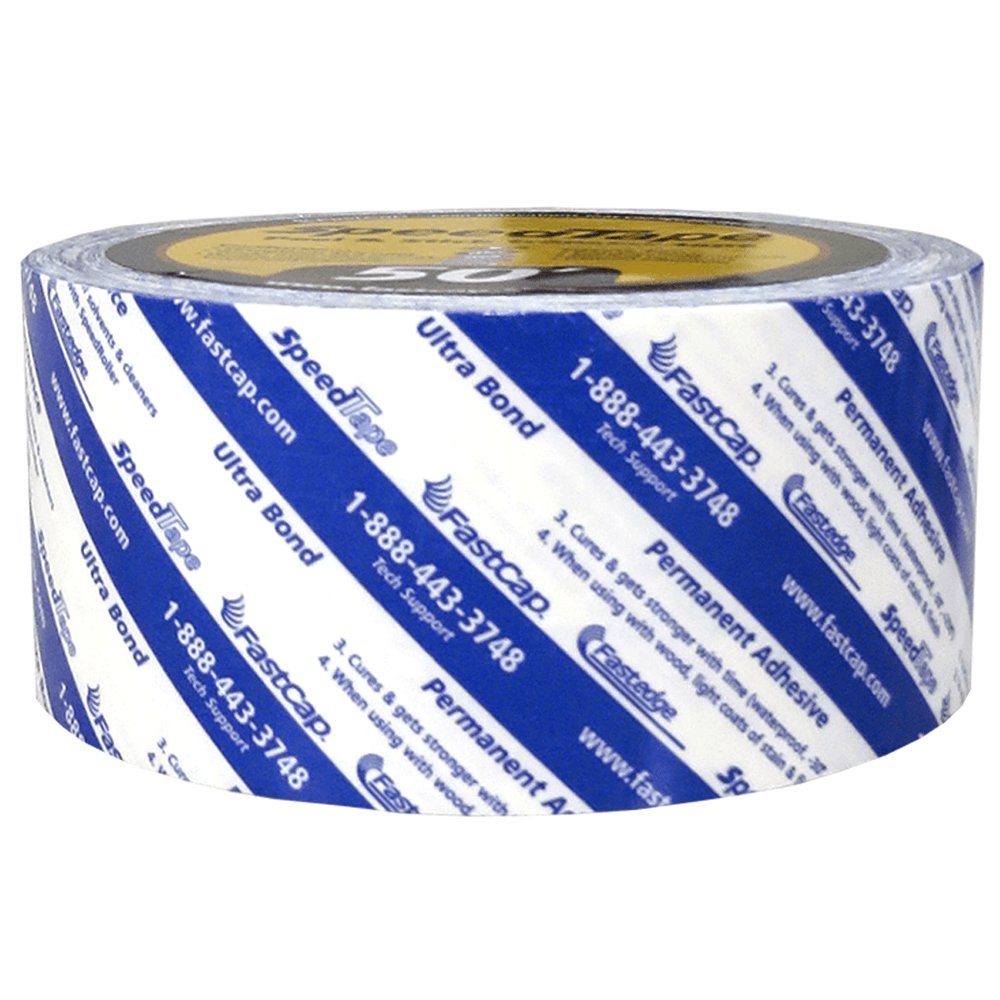 2" White Double-Sided Speed Tape Adhesive, 50' Roll