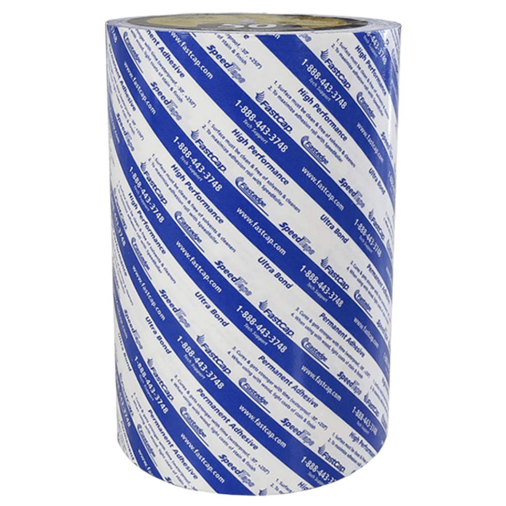 6-1/2" White Double-Sided Speed Tape Adhesive, 50' Roll