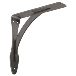 2" x 8" Torii Countertop Support, Steel Finish