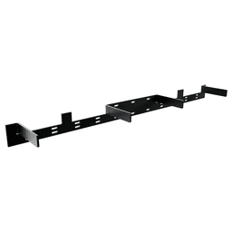 58" x 4-1/2" Floating Fireplace Mantel Bracket, Flat Black Finish