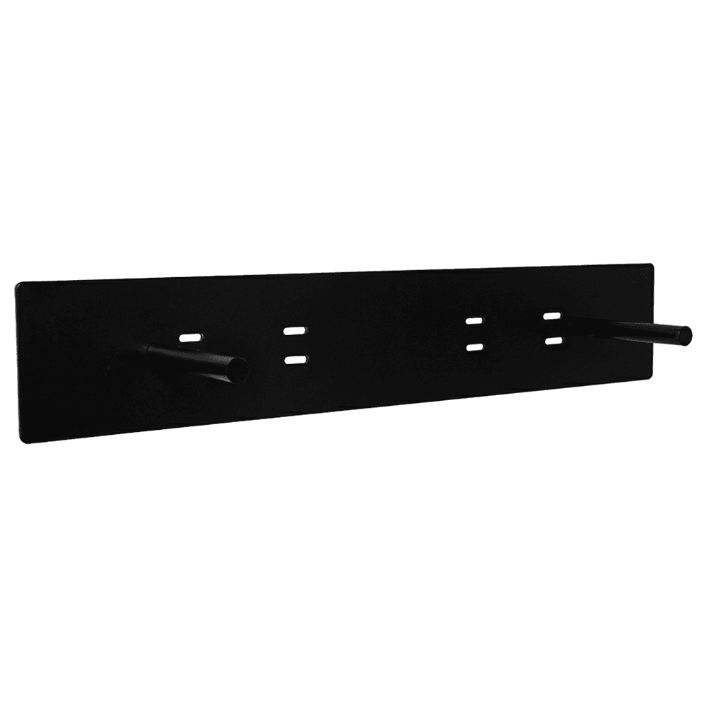 6" x 27-1/2" Accent Floating Shelf Bracket, Black Finish